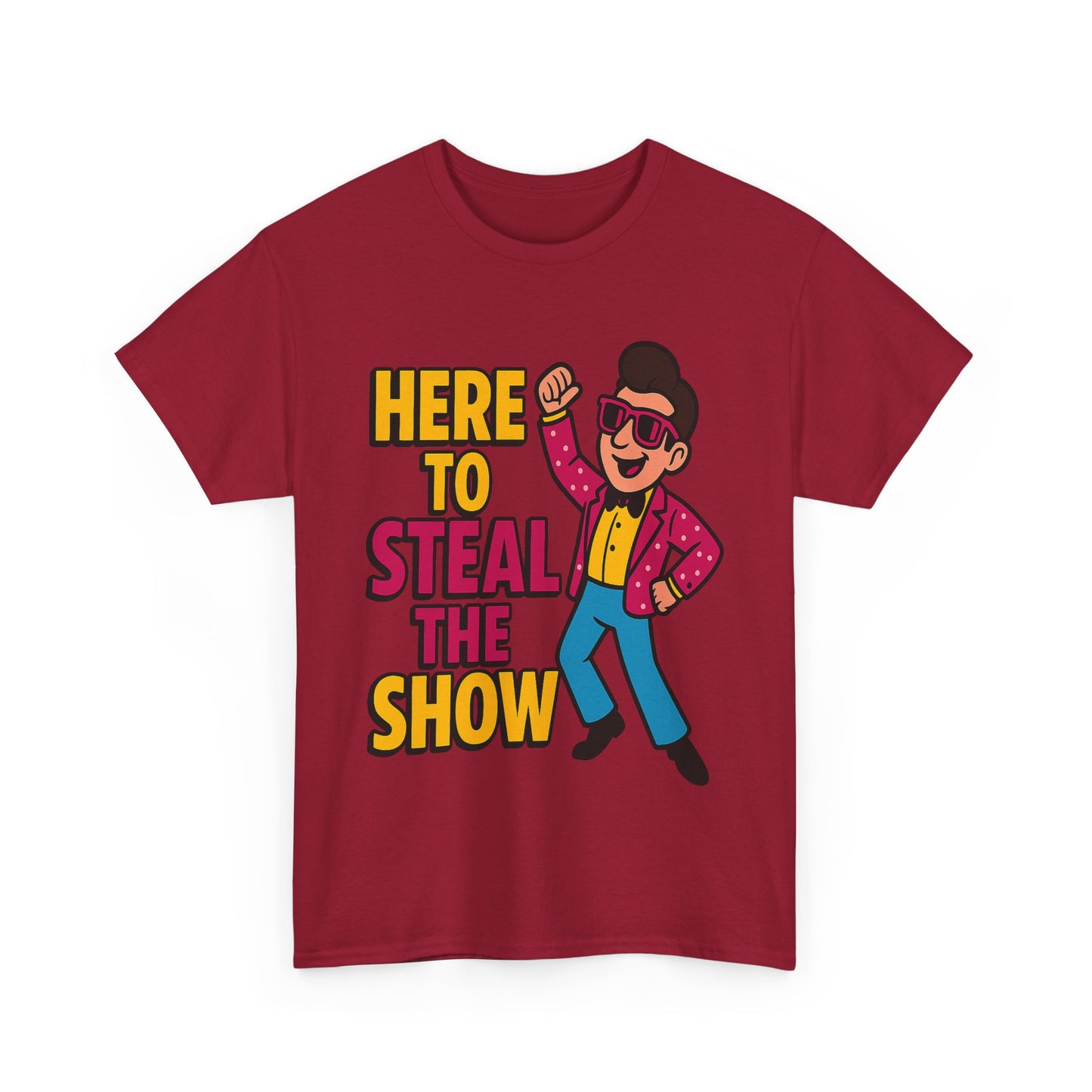 One of Our Favorites – “Here to Steal the Show” Dancing Tee - ZazzMode
