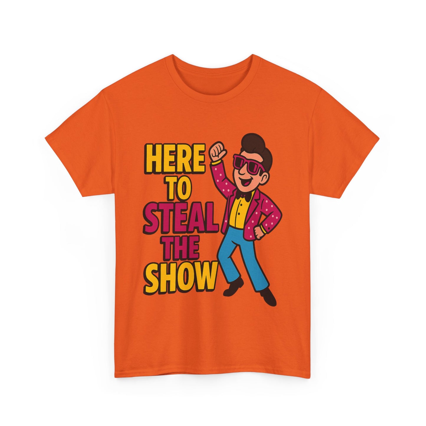 One of Our Favorites – “Here to Steal the Show” Dancing Tee - ZazzMode