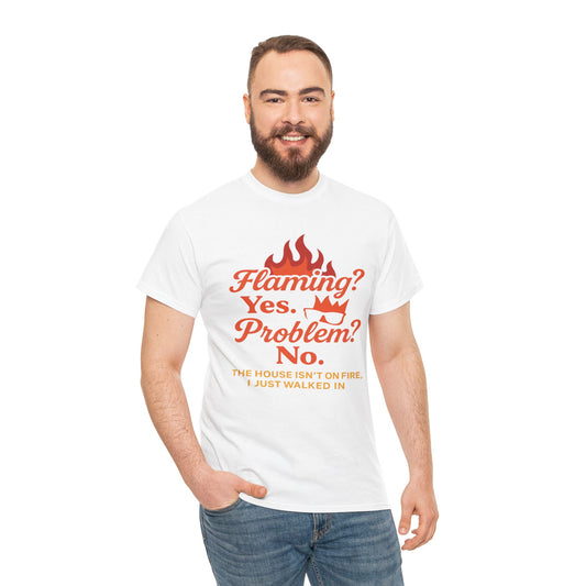 Flaming? Yes. Problem? No. | Firestarter Pride Tee - ZazzMode