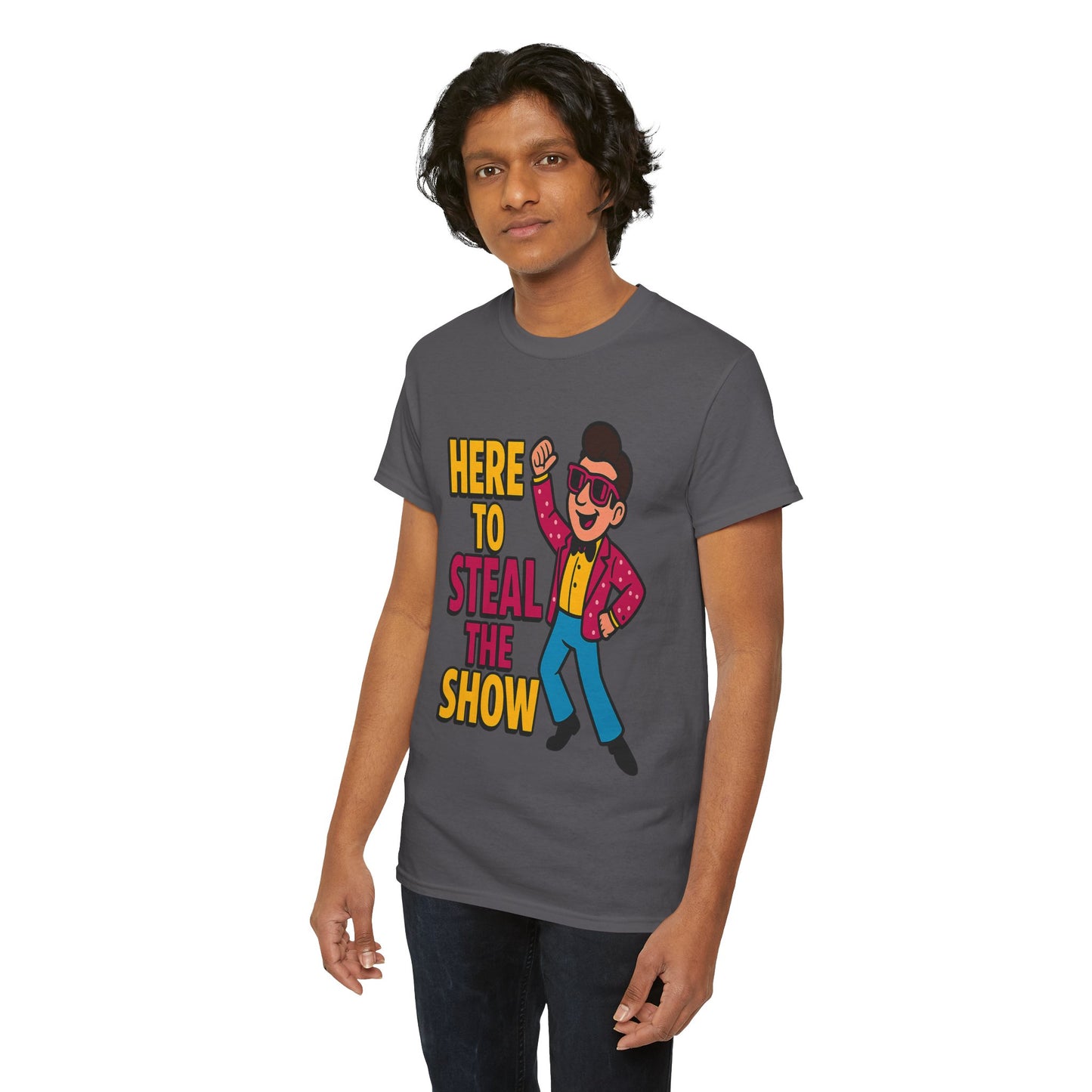 One of Our Favorites – “Here to Steal the Show” Dancing Tee - ZazzMode