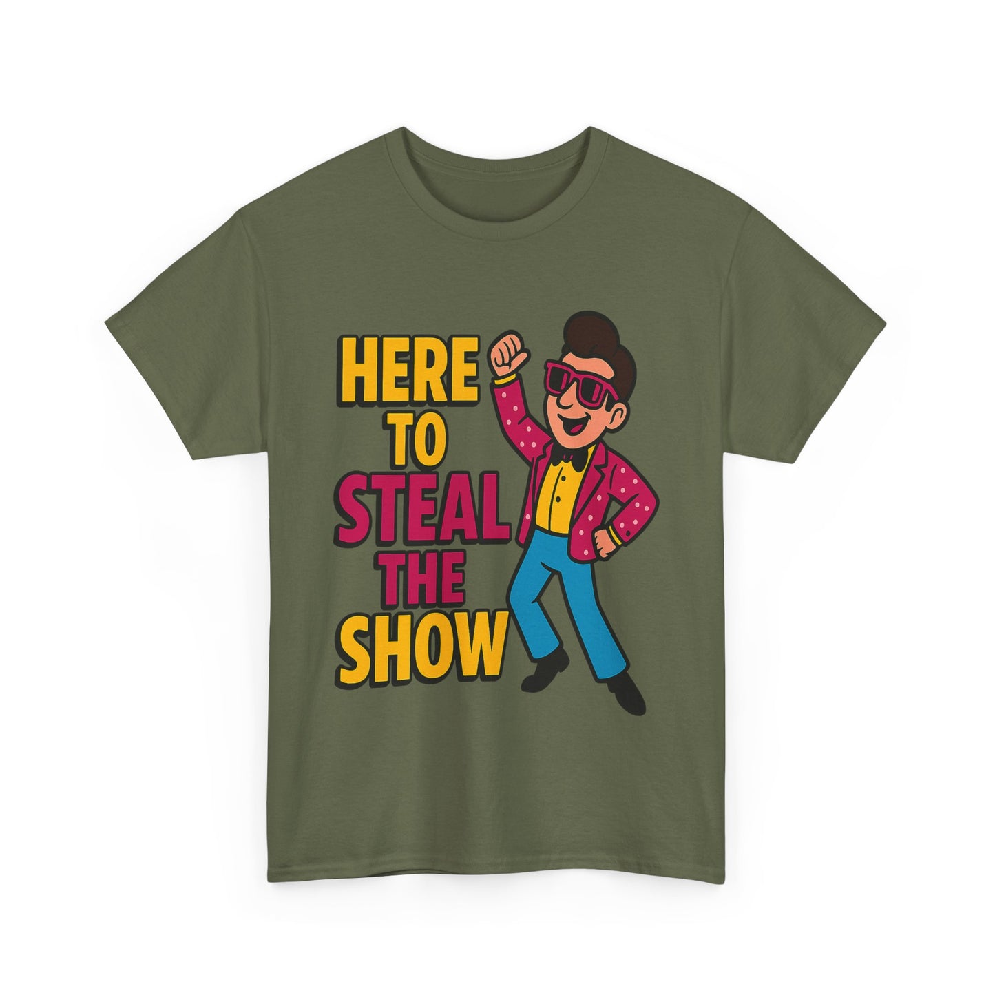 One of Our Favorites – “Here to Steal the Show” Dancing Tee - ZazzMode