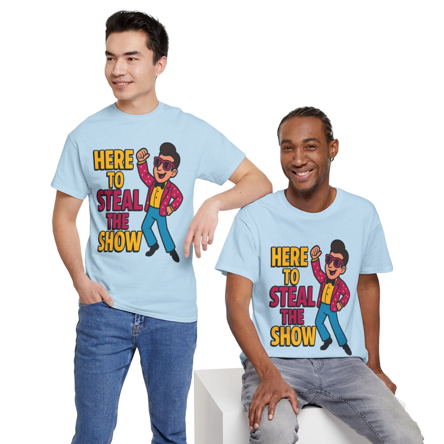 One of Our Favorites – “Here to Steal the Show” Dancing Tee - ZazzMode