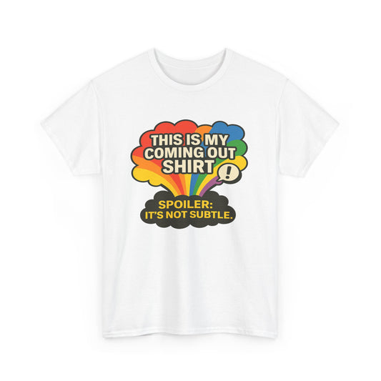 This Is My Coming Out Shirt – Loud, Proud, and Not Subtle! - ZazzMode