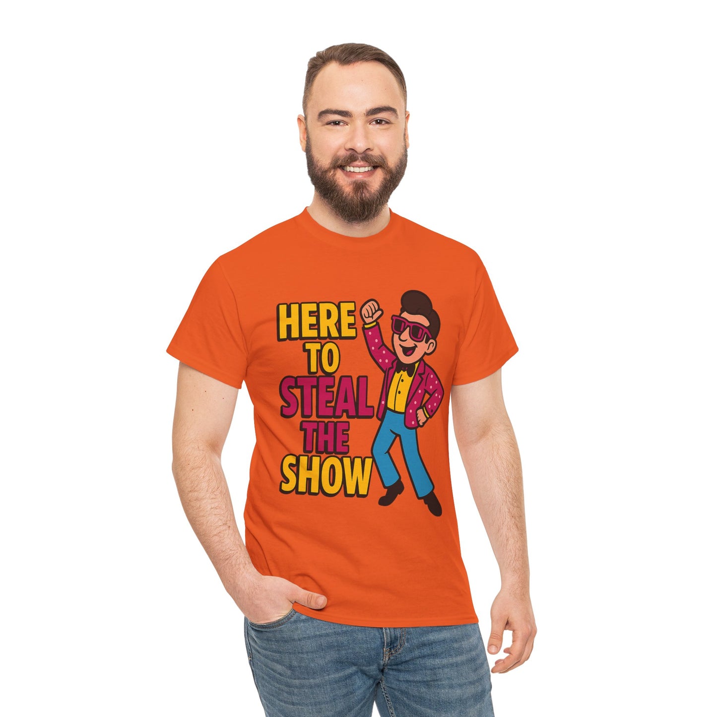 One of Our Favorites – “Here to Steal the Show” Dancing Tee - ZazzMode