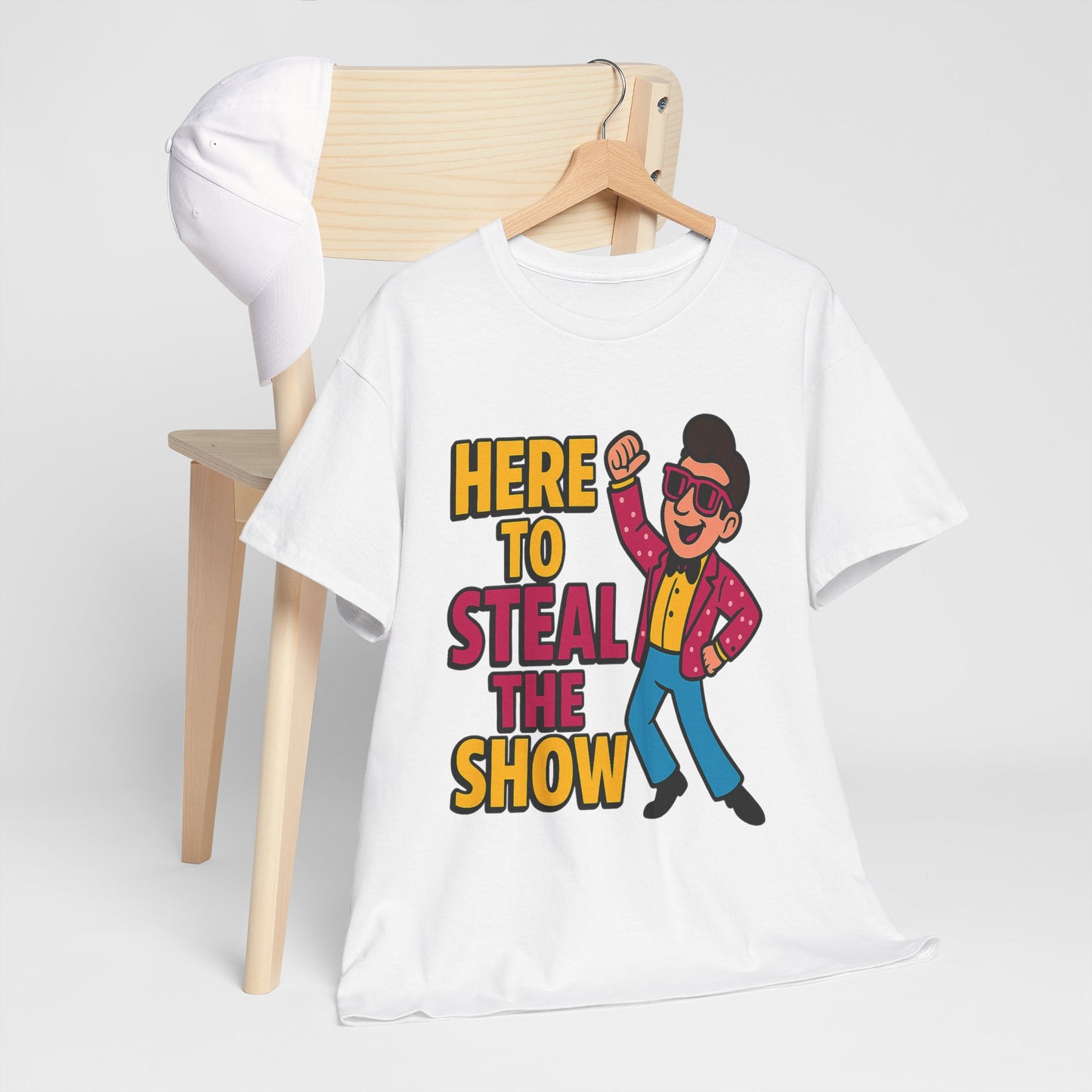One of Our Favorites – “Here to Steal the Show” Dancing Tee - ZazzMode