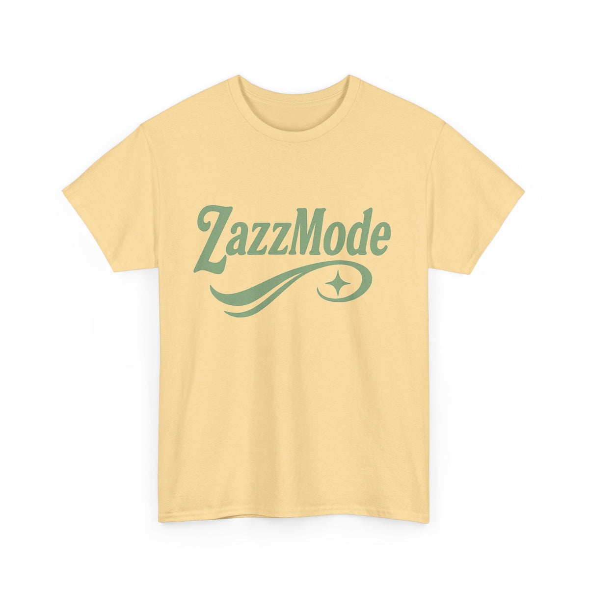 ZazzMode Signature Logo Tee – Mint Green Retro Sparkle