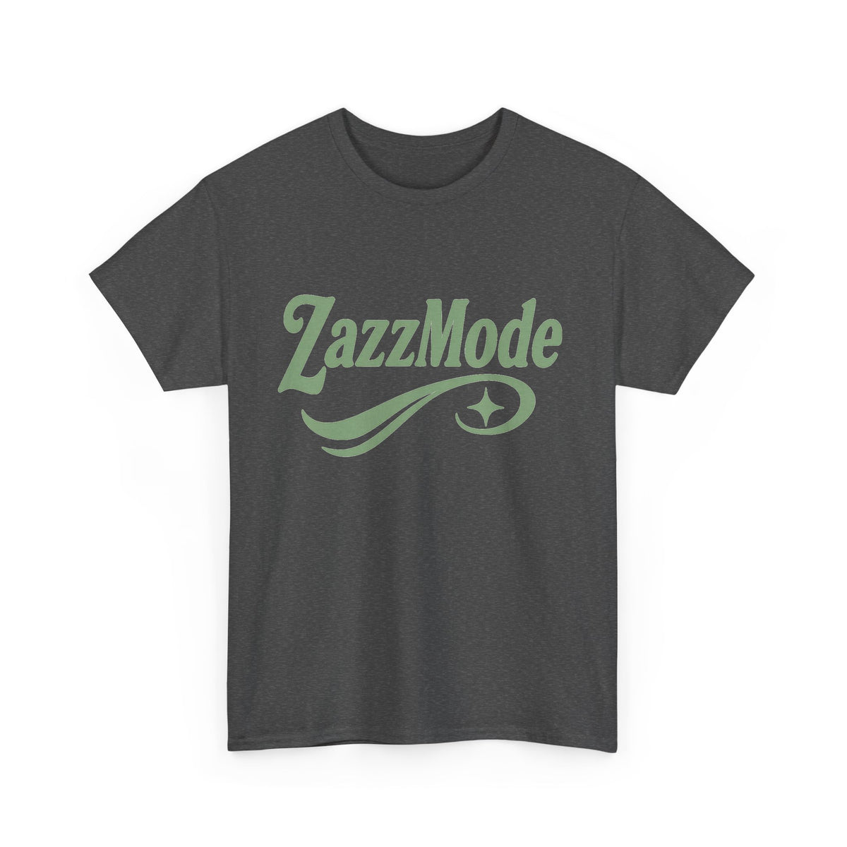 ZazzMode Signature Logo Tee – Mint Green Retro Sparkle