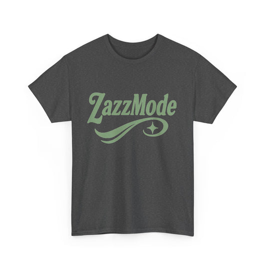 ZazzMode Signature Logo Tee – Mint Green Retro Sparkle