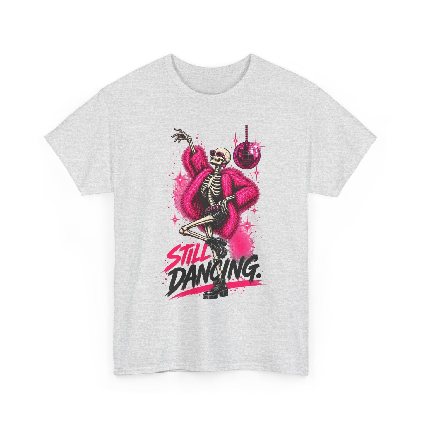 Still Dancing Skeleton Disco T-Shirt – Glam Graphic Tee