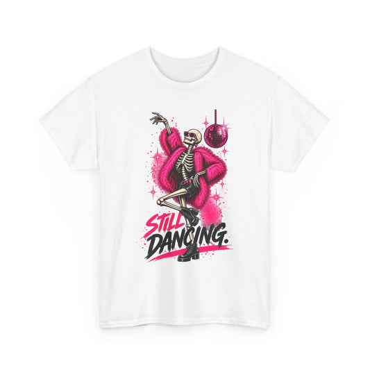 Still Dancing Skeleton Disco T-Shirt – Glam Graphic Tee